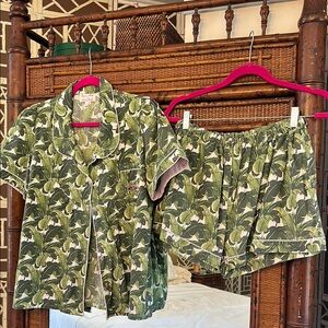 Sant and Abel X Beverly Hills Hotel Pajama Set- Size XL